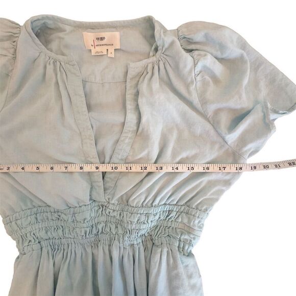 NWOT‎ Anthropologie Light Blue "The Somerset" Maxi Dress Women’s small - Picture 6 of 8